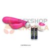 Vibrador con estimulador de clitoris y control mediante VOZ